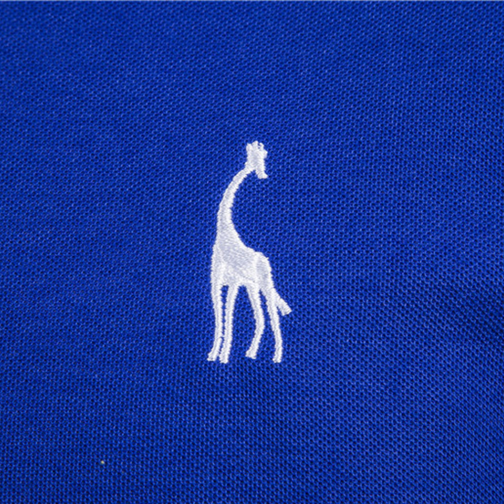 Men's Polo Shirt - Slim Fit, Cotton, Color Accents