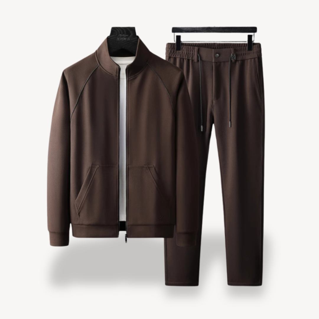 Men's Polyester Tracksuit Set