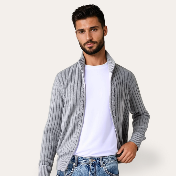 Men's Knitted Cardigan