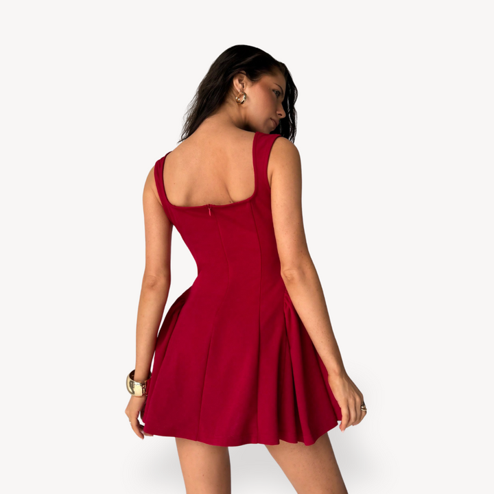 Borough | Otis – Women's A-Line Mini Dress-Women’s Dresses-Borough Fashion