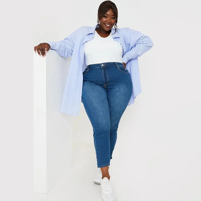 Caroline | Women’s Jane Shaping Jeans-women pants-Borough Fashion