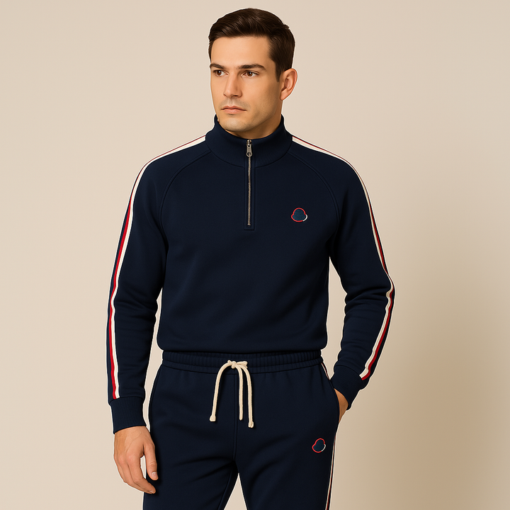 Men's Cotton Tracksuit – Zip-Up Set
