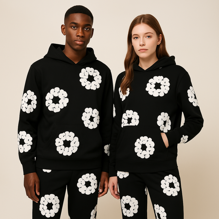 Unisex Cotton Wreath Tracksuit