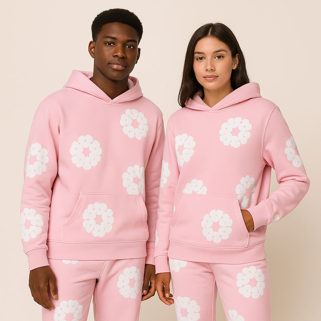 Unisex Cotton Wreath Tracksuit