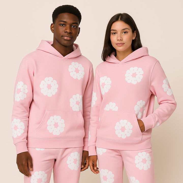 Unisex Cotton Wreath Tracksuit