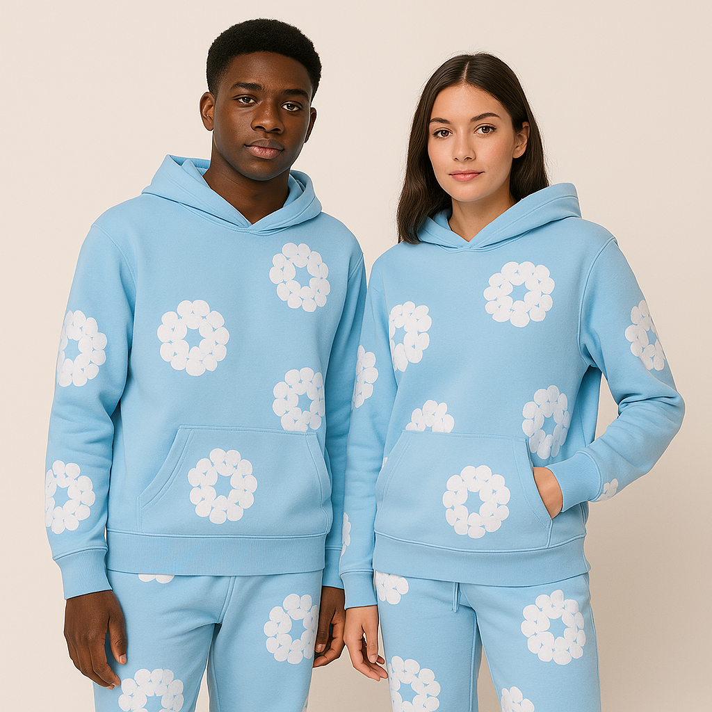 Unisex Cotton Wreath Tracksuit