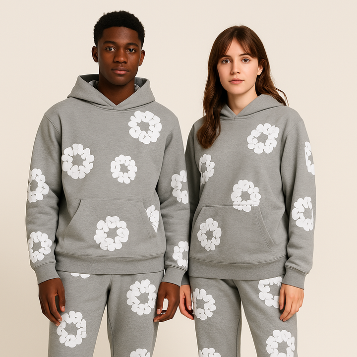 Unisex Cotton Wreath Tracksuit