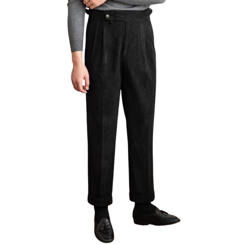 Jack | Men’s Vintage Corduroy Trousers-Men pants-Borough Fashion