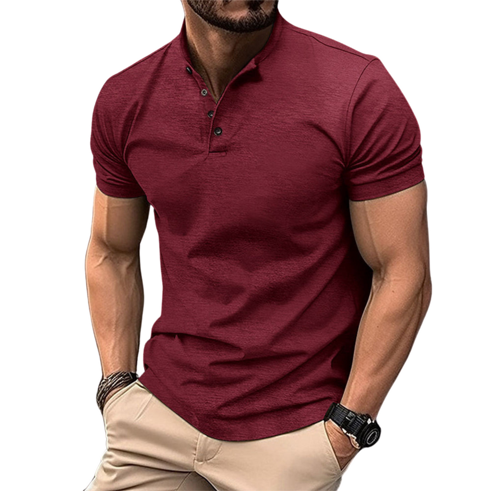Kevin | Men’s Timeless Polo Shirt-Men's Tops-Borough Fashion