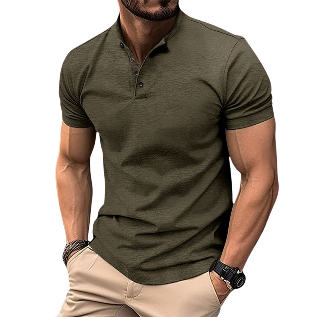 Kevin | Men’s Timeless Polo Shirt-Men's Tops-Borough Fashion