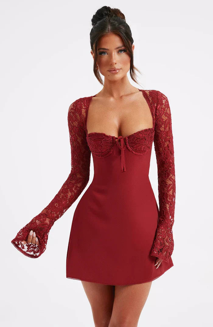 Borough Fashion - Lace Mini Dress