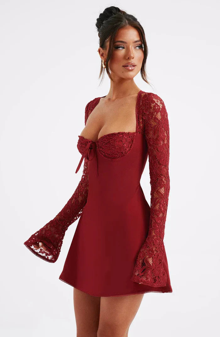 Borough Fashion - Lace Mini Dress