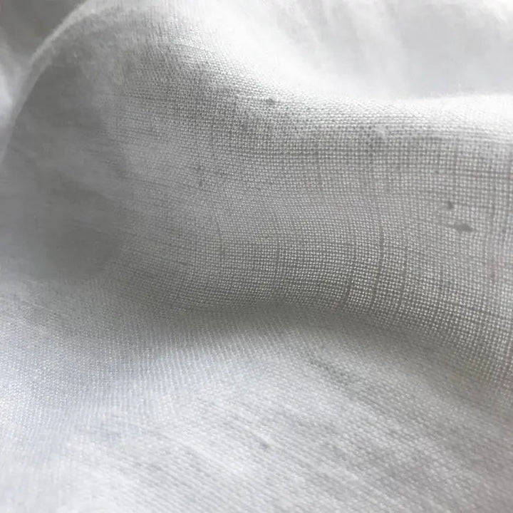 Men's Linen Trousers – White