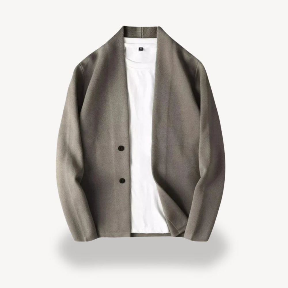Men's Cardigan Blazer-Men's Cardigan-Borough Fashion