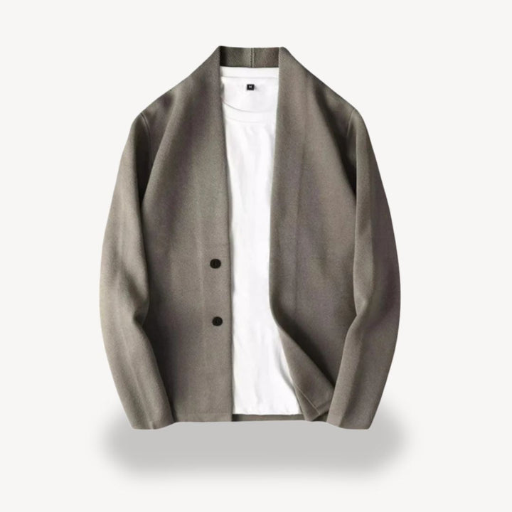 Men's Cardigan Blazer-Men's Cardigan-Borough Fashion