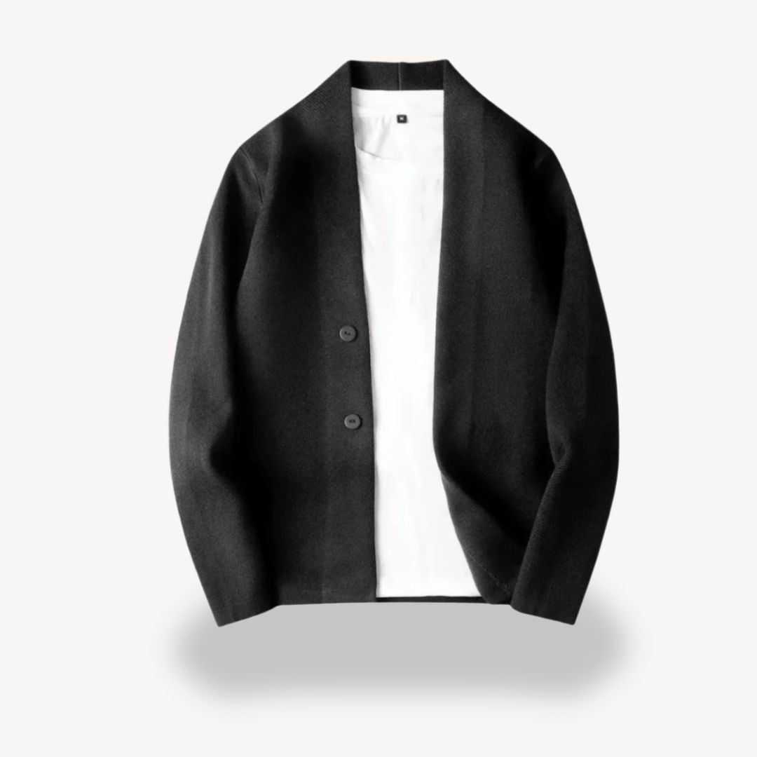 Men's Cardigan Blazer-Men's Cardigan-Borough Fashion