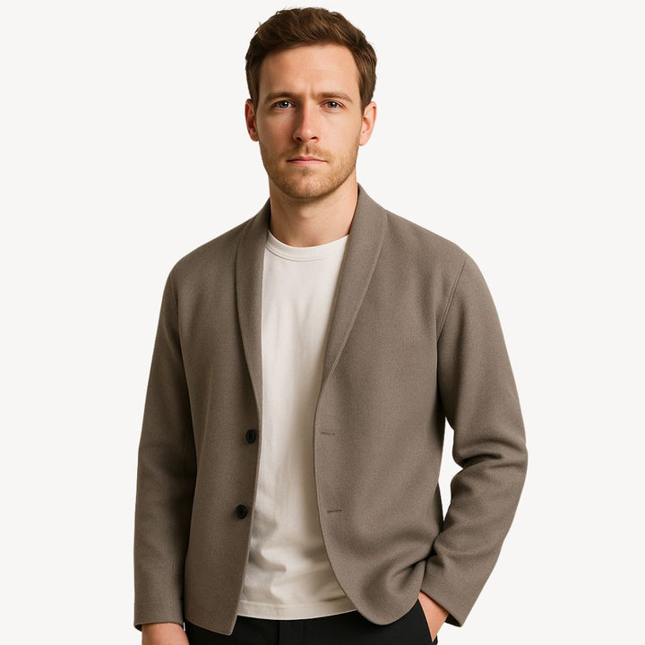 Men's Cardigan Blazer-Men's Cardigan-Borough Fashion