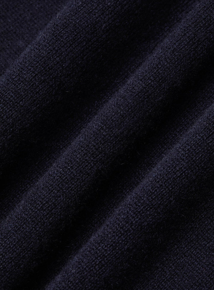 Men’s Sweater – Navy Blue-Sweater-Borough Fashion