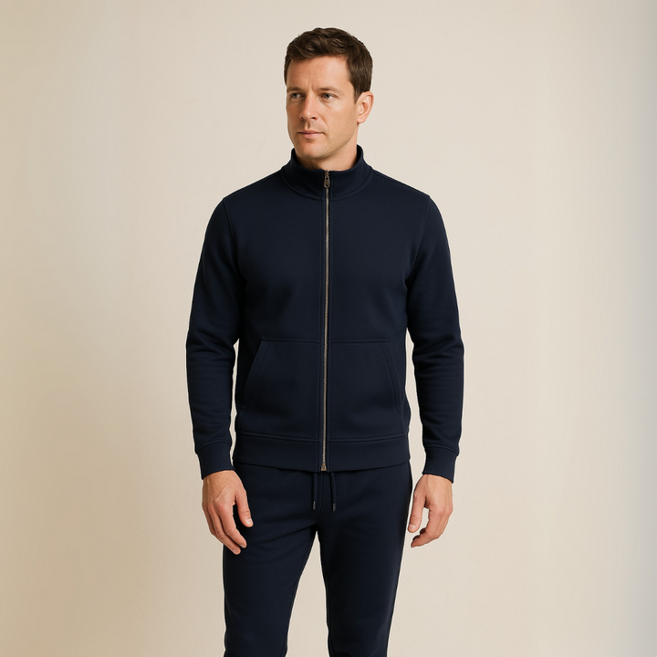 Men's Cotton Blend Tracksuit Set