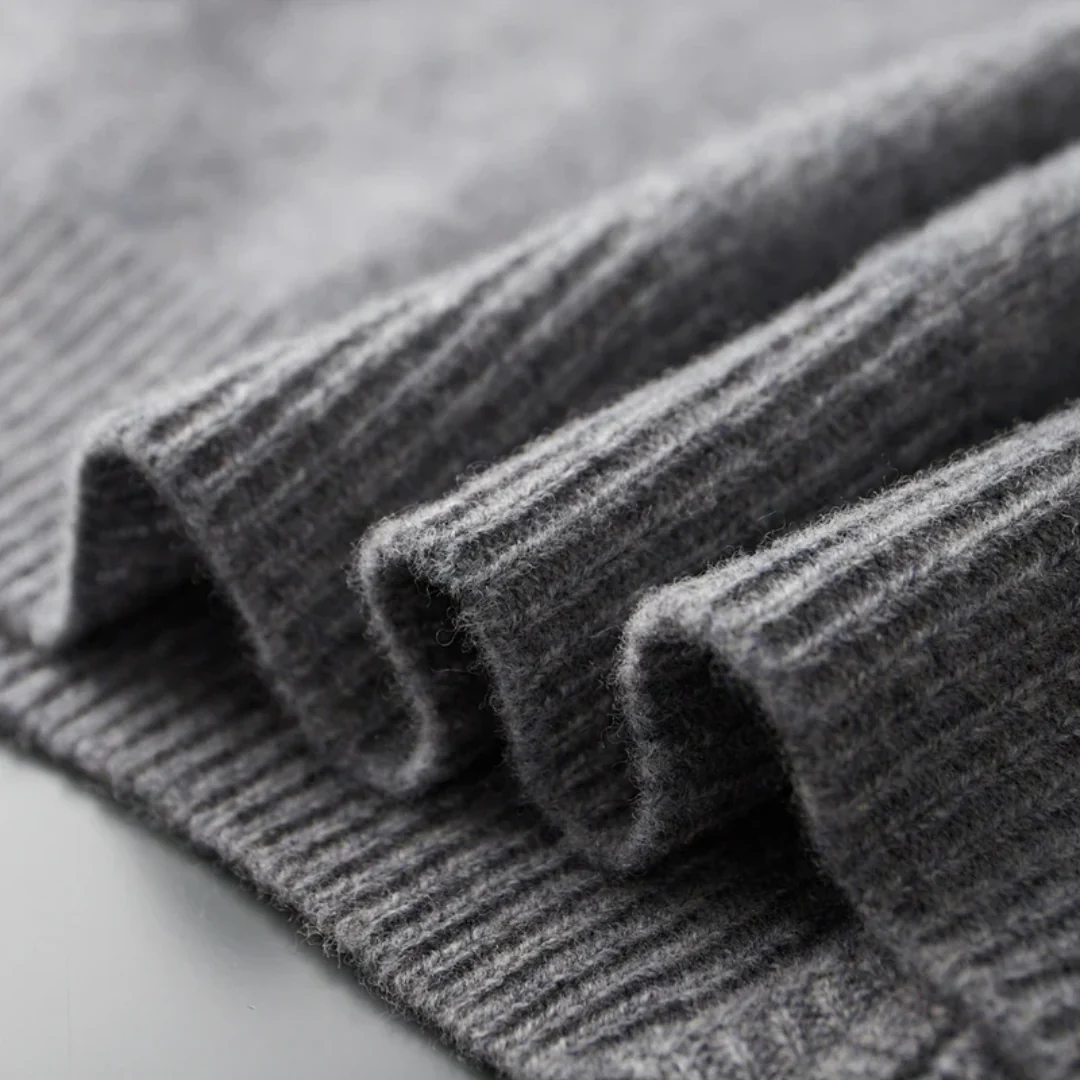 Men’s Classic Wool Zip Cardigan