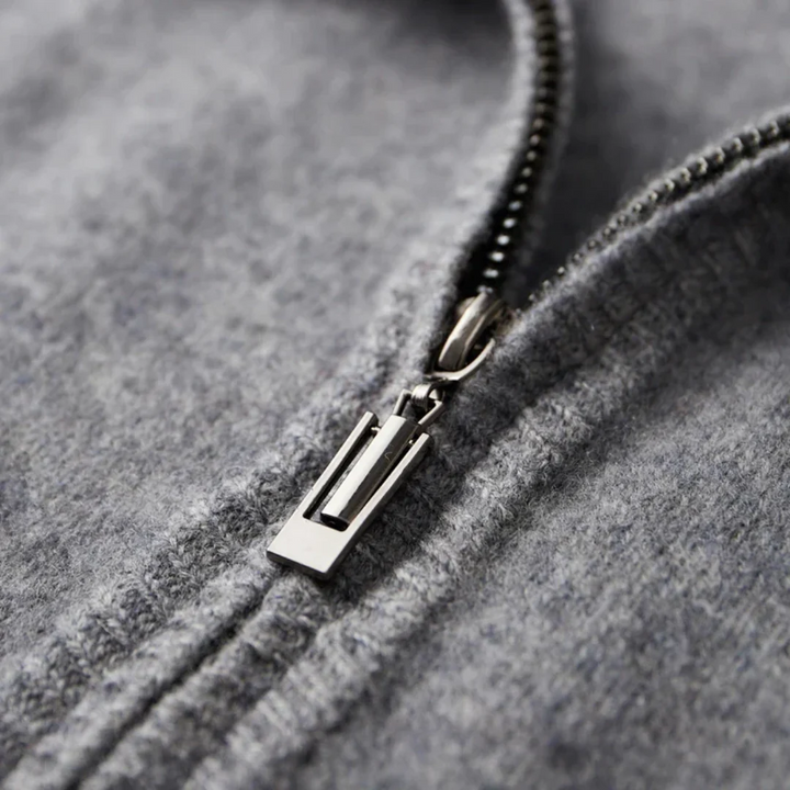 Men’s Classic Wool Zip Cardigan