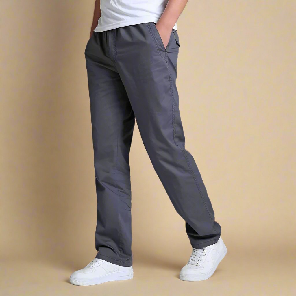 Zach | Men’s Relaxed Fit Everyday Chino Trousers-Men pants-Borough Fashion