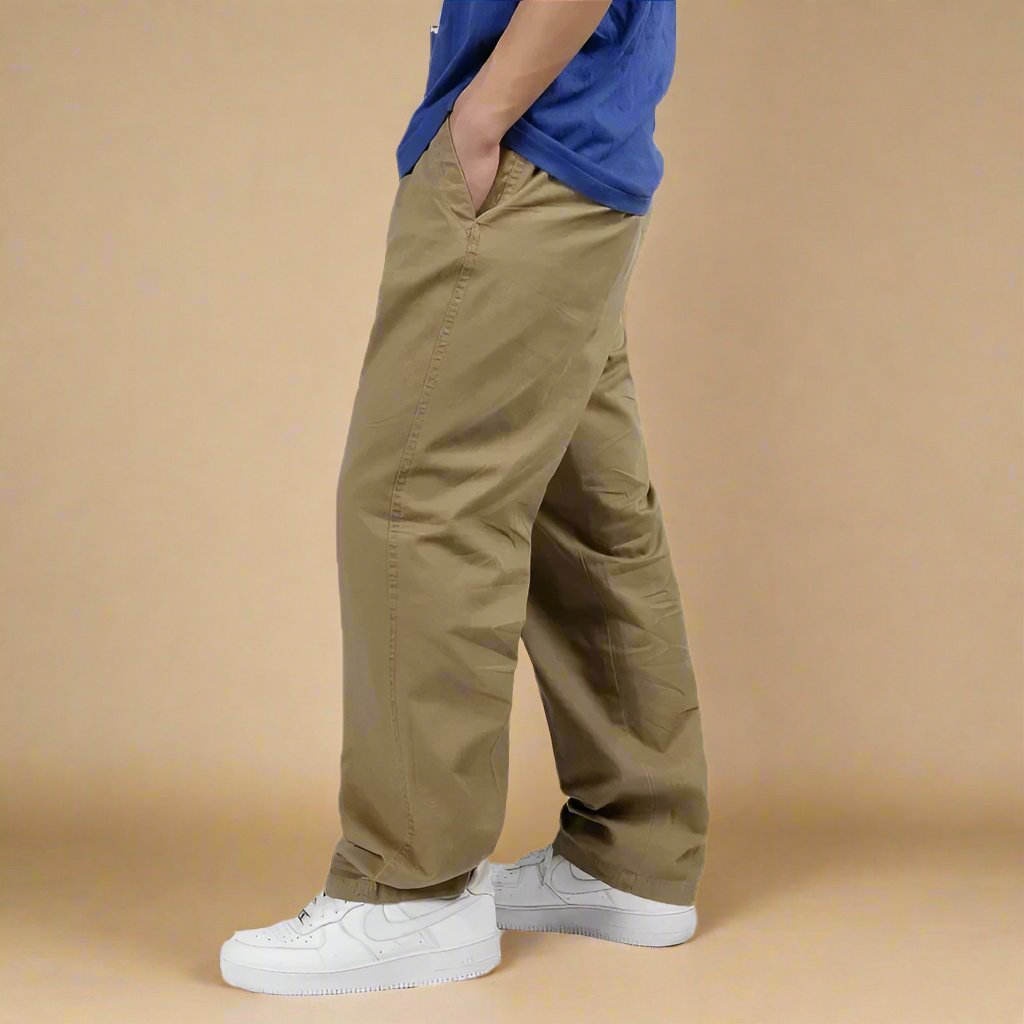 Zach | Men’s Relaxed Fit Everyday Chino Trousers-Men pants-Borough Fashion