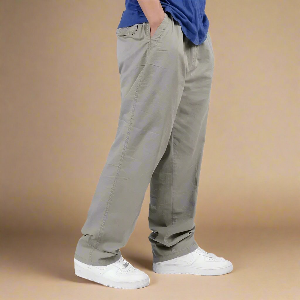 Zach | Men’s Relaxed Fit Everyday Chino Trousers-Men pants-Borough Fashion