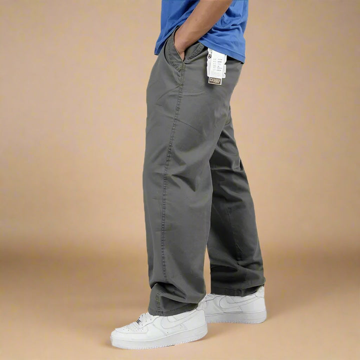 Zach | Men’s Relaxed Fit Everyday Chino Trousers-Men pants-Borough Fashion