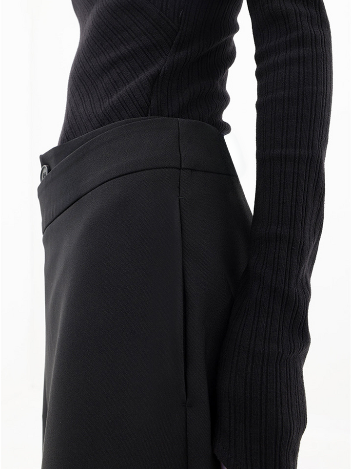 Zarah | Women’s Asymmetric Baggy Trousers-women pants-Borough Fashion