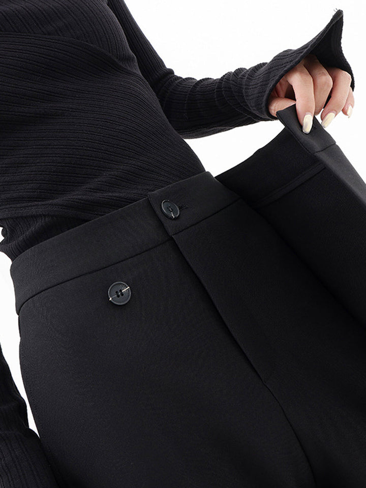 Zarah | Women’s Asymmetric Baggy Trousers-women pants-Borough Fashion