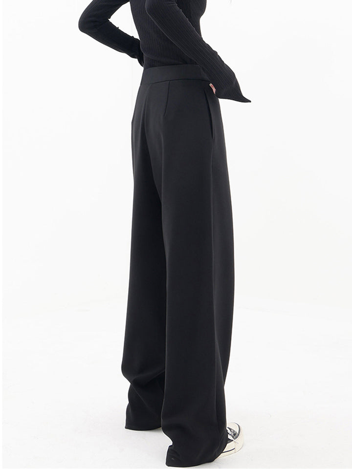 Zarah | Women’s Asymmetric Baggy Trousers-women pants-Borough Fashion