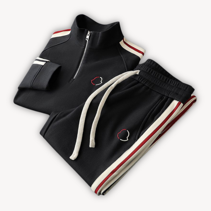 Men's Cotton Tracksuit – Zip-Up Set