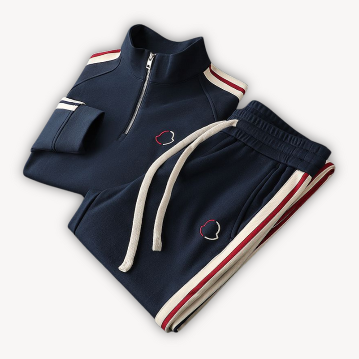 Men's Cotton Tracksuit – Zip-Up Set