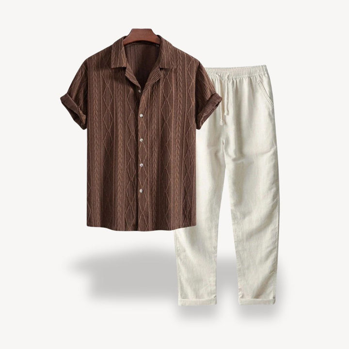 Men’s Knit Cotton Lounge Set