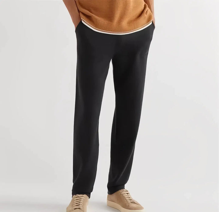 Men's Handcrafted Trousers – Navy Blue