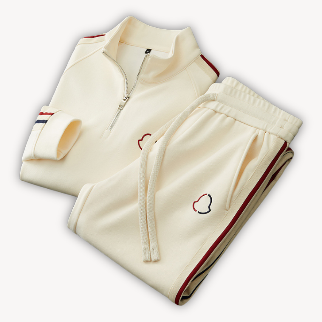Men's Cotton Tracksuit – Zip-Up Set