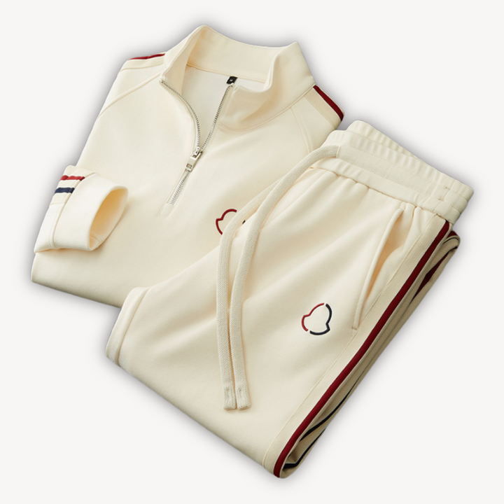 Men's Cotton Tracksuit – Zip-Up Set